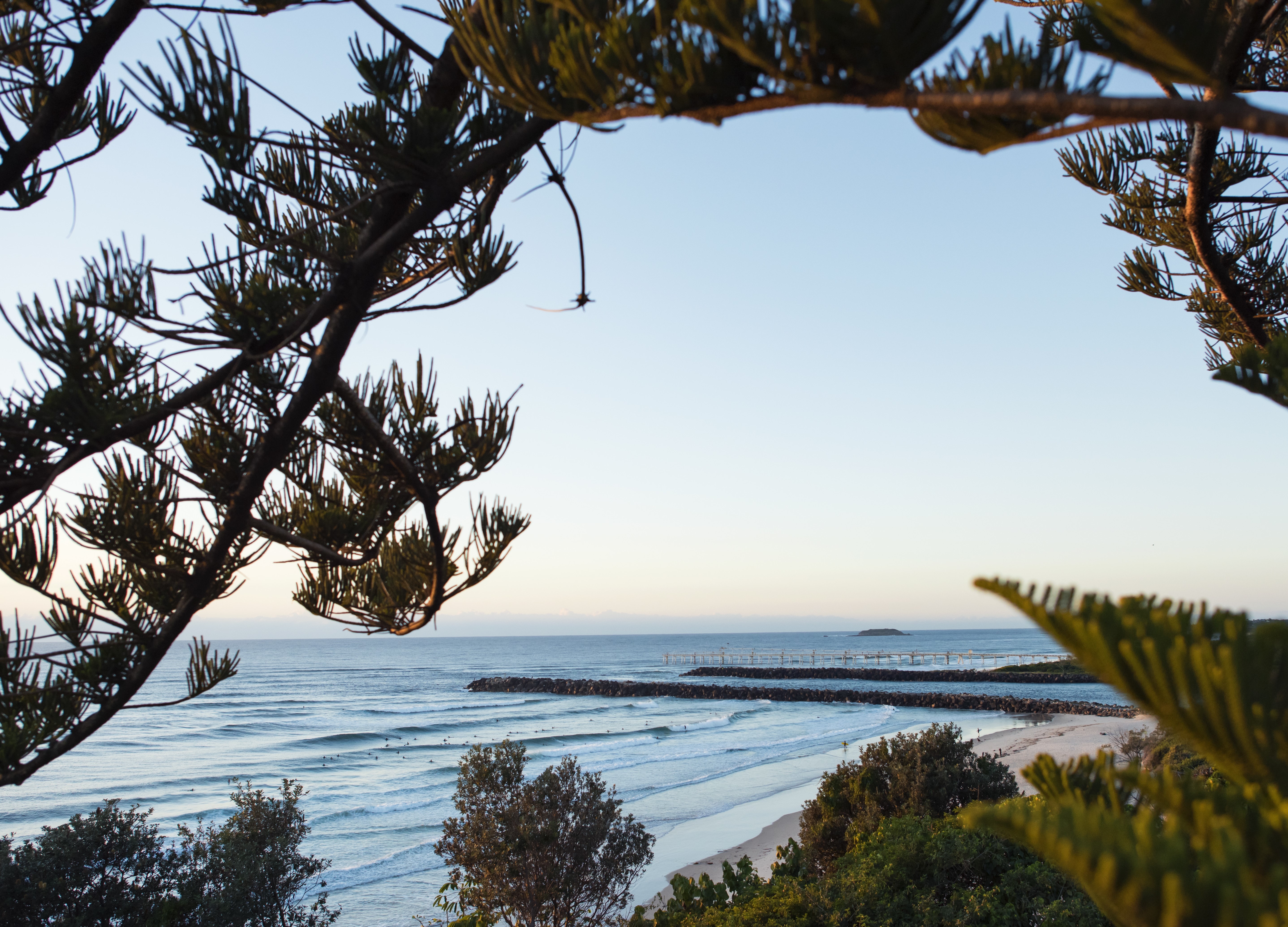 An image of the beach in Tweed Heads