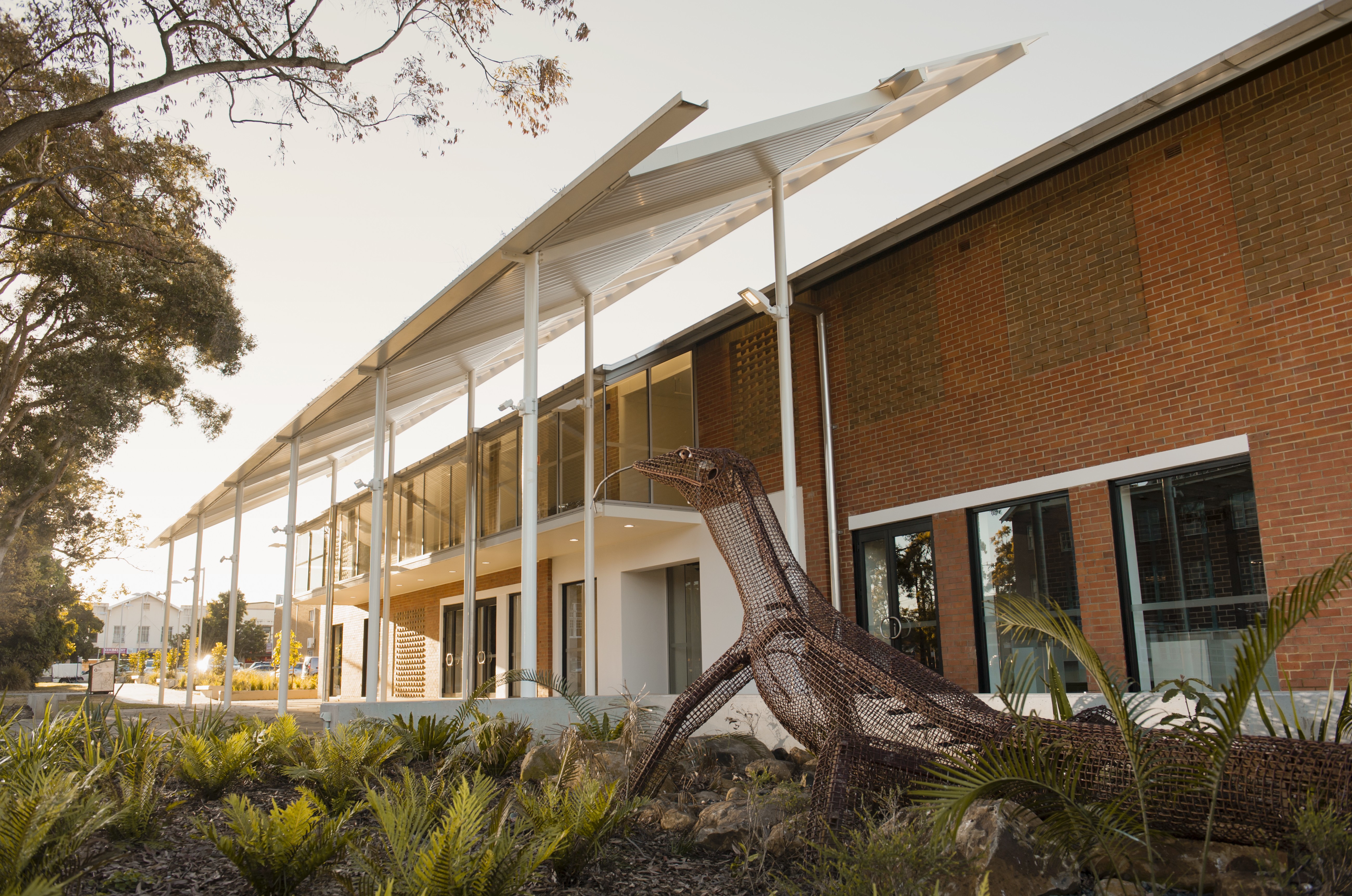 A photo of the exterior of Lismore Regional Gallery