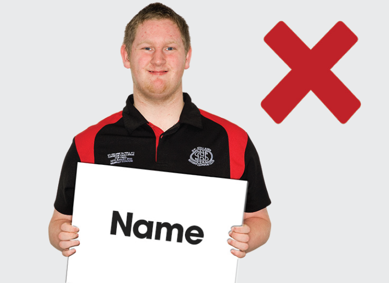 You do not have to tell them your name.