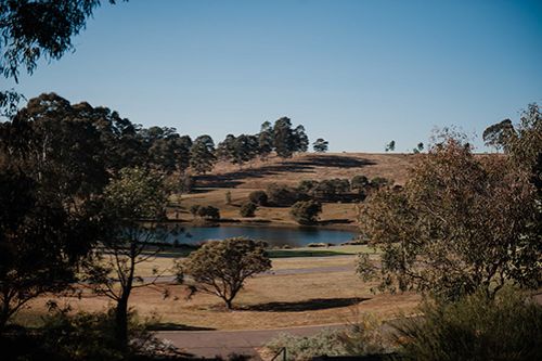 Picture of outback and Lake