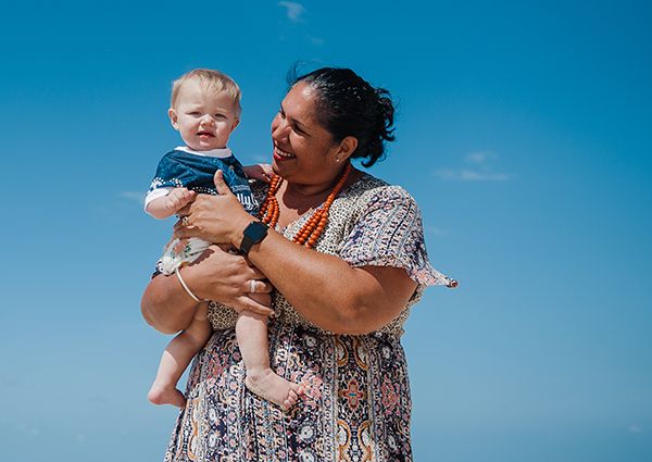 Picture of caseworker Tash and Amaya