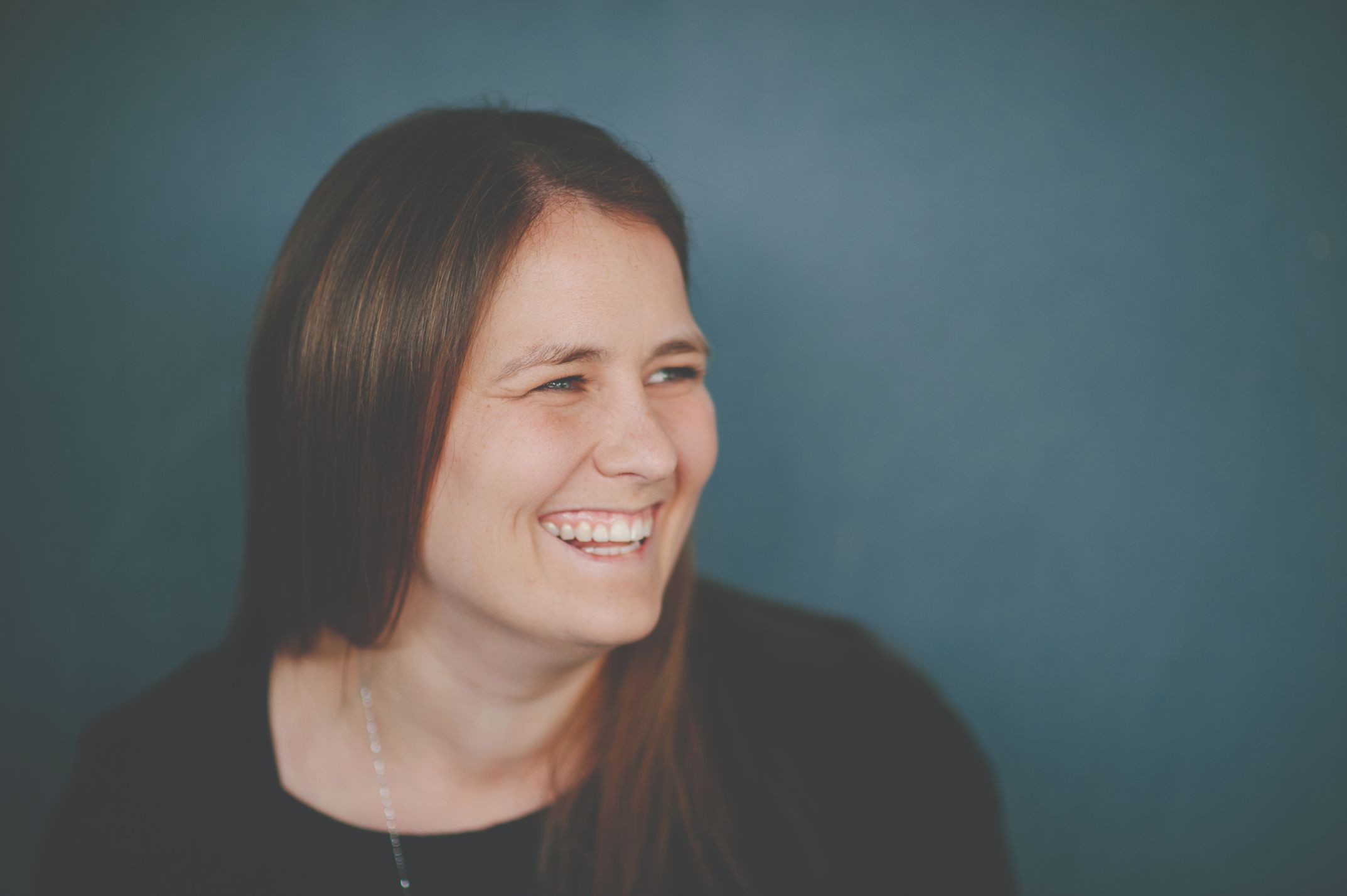 A picture of woman smiling