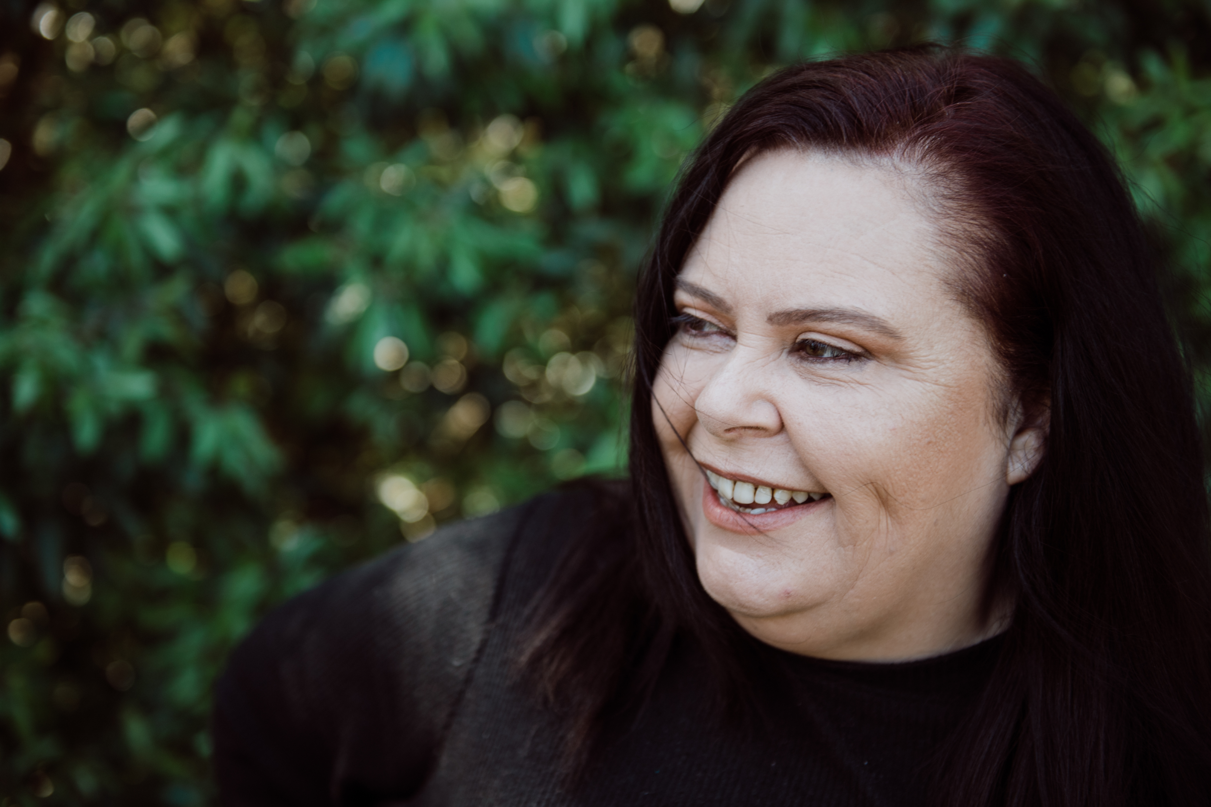 Terri smiling