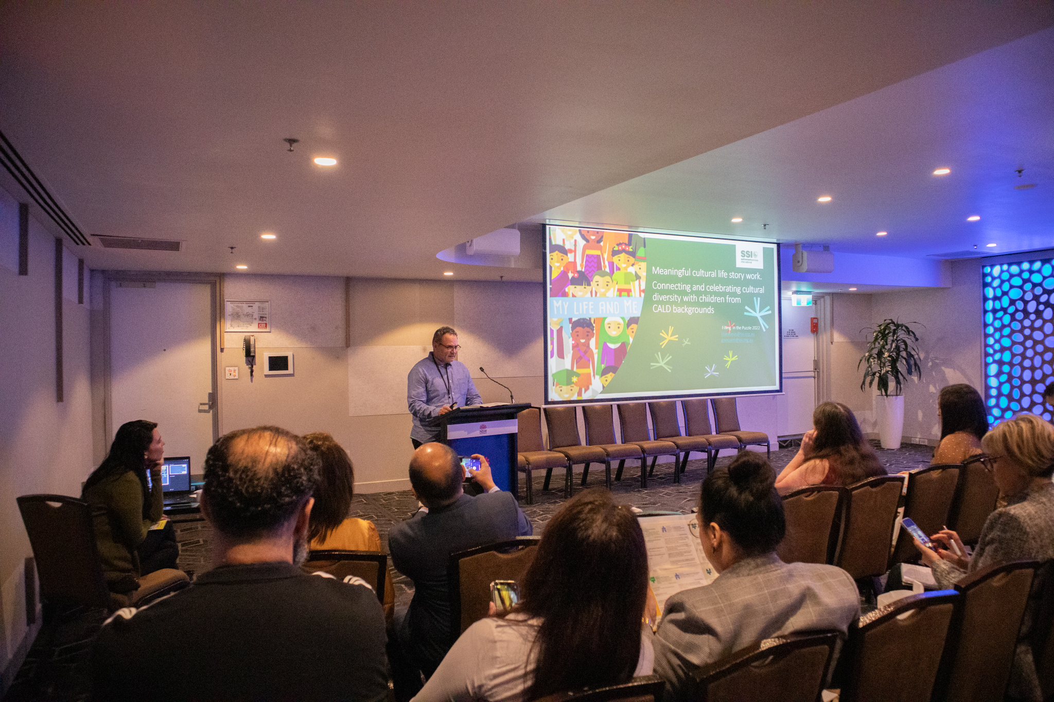 Presenter in breakout rooms from SSI